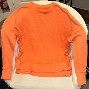 Orange Sweatshirt